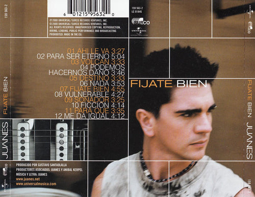 Cd Juanes-Fijate bien Juanes_FijateBienCD2