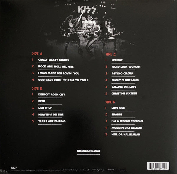 LP Kiss ‎– Kissworld (The Best Of Kiss)