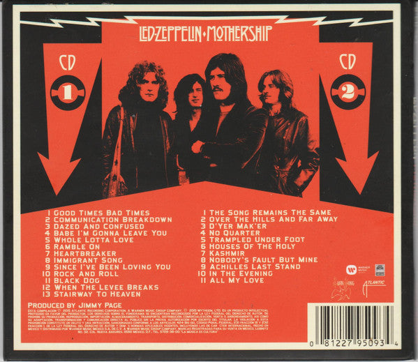 CD X2 Led Zeppelin - Mothership