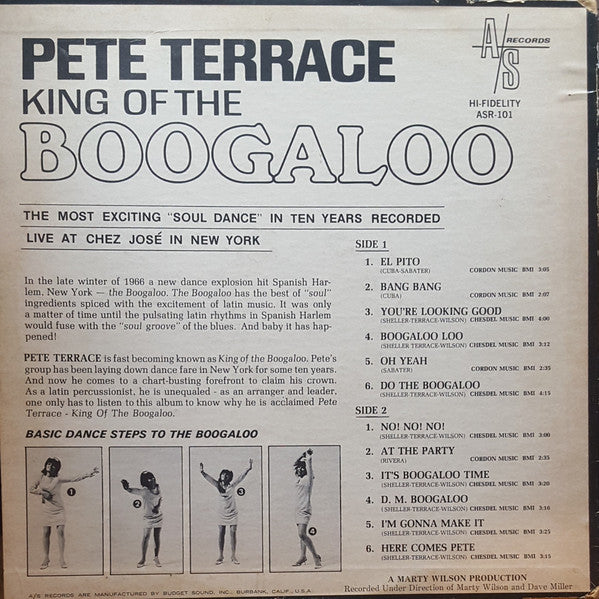 LP Pete Terrace ‎– King Of The Boogaloo