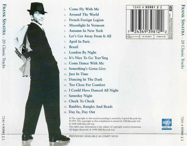 CD Frank Sinatra - 20 Classic Tracks