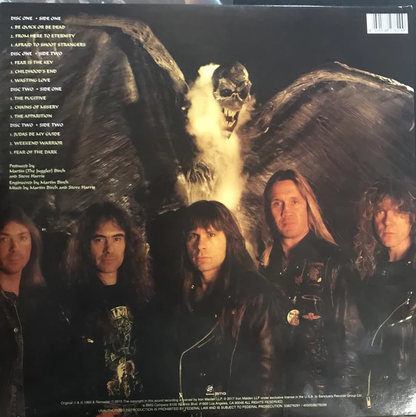 PLAZA INDEPENDENCIA Vinilo Iron Maiden/ Fear Of The Dark 2Lp + MAGAZINE