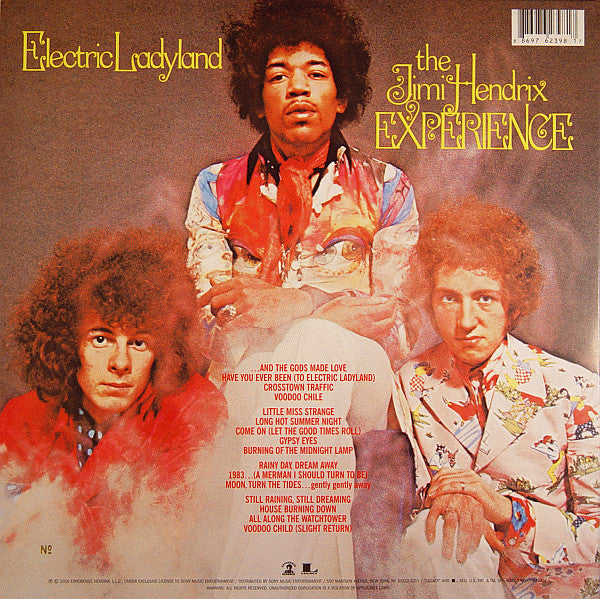 LP X2 The Jimi Hendrix Experience – Electric Ladyland