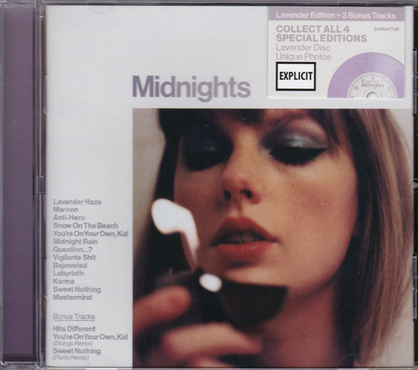 CD Taylor Swift - Midnights (Lavender Edition)