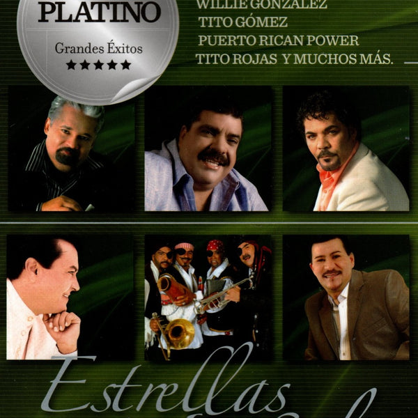 CD+DVD Serie Platino - Las Estrellas De La Salsa