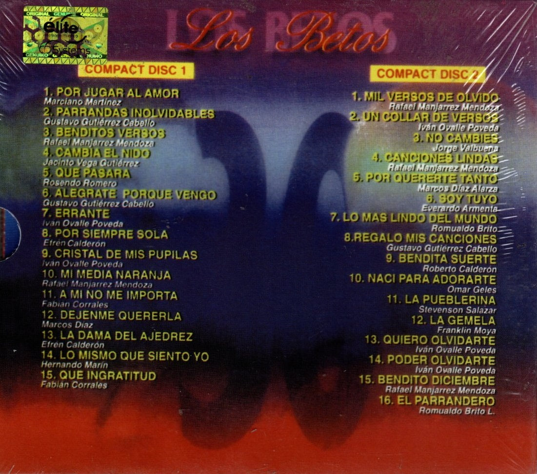 CDX2 Los Betos - 30 Grandes Éxitos