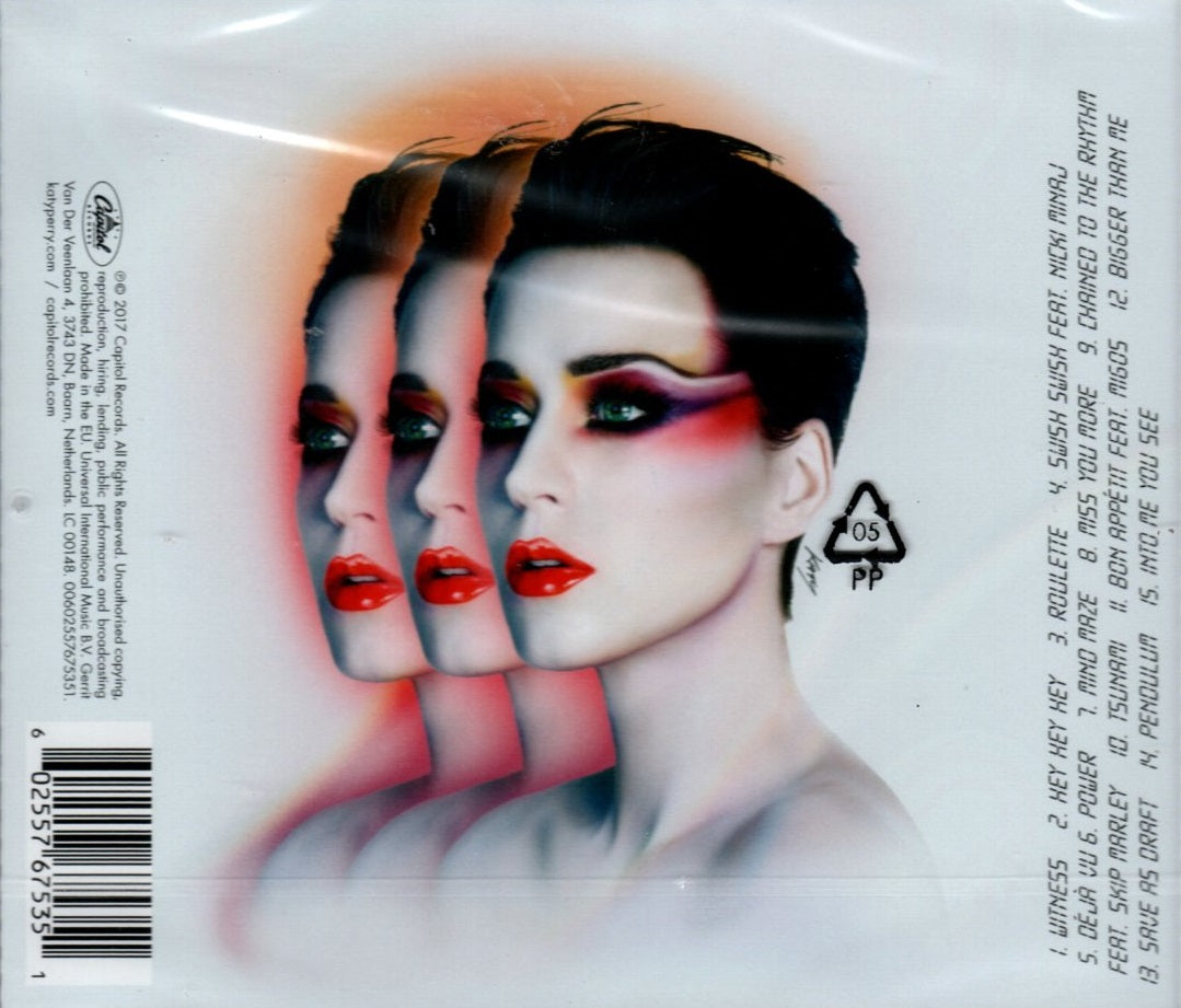 CD Katy Perry ‎– Witness