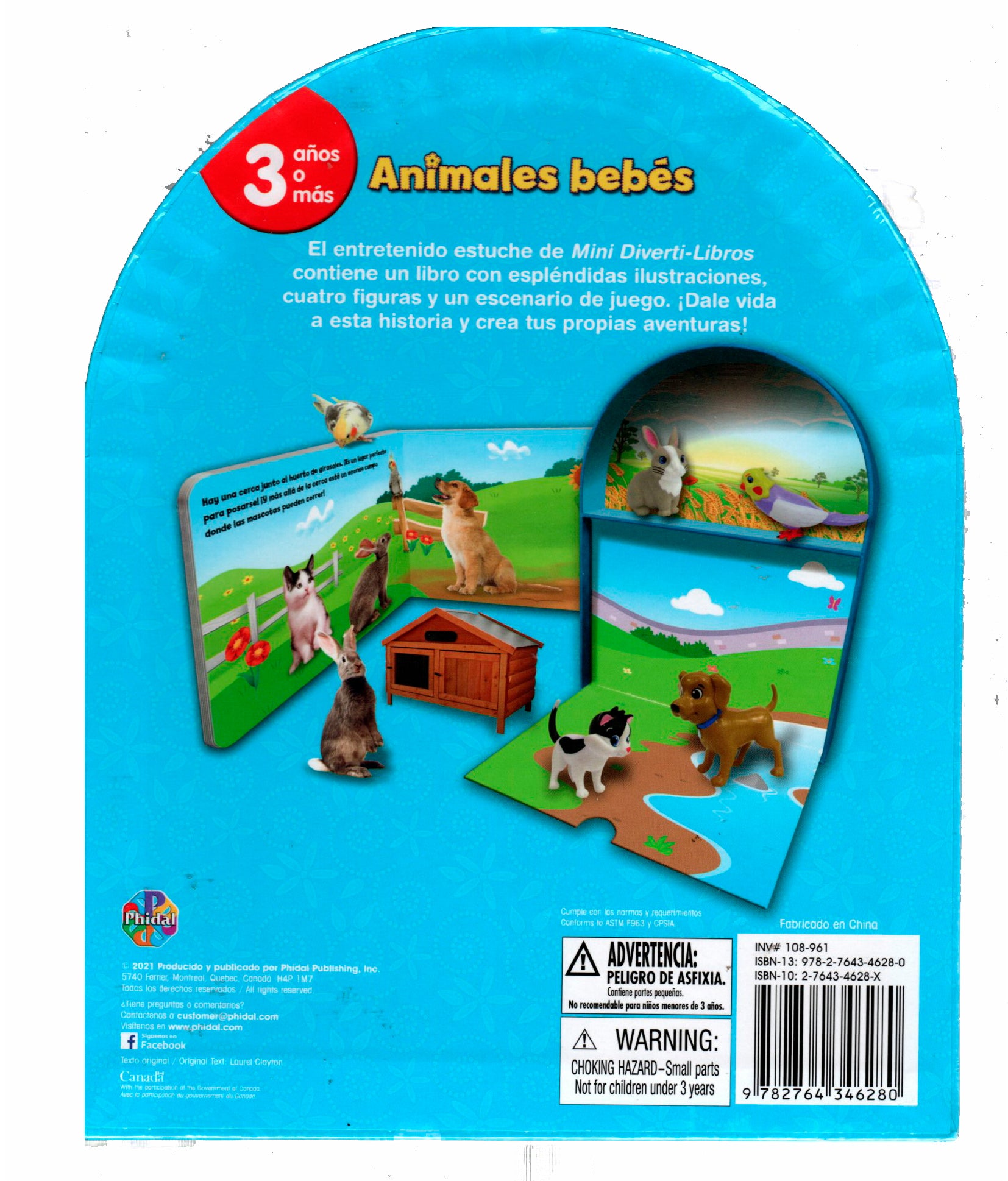 Libro Mini Diverti Libros - Animales Bebés