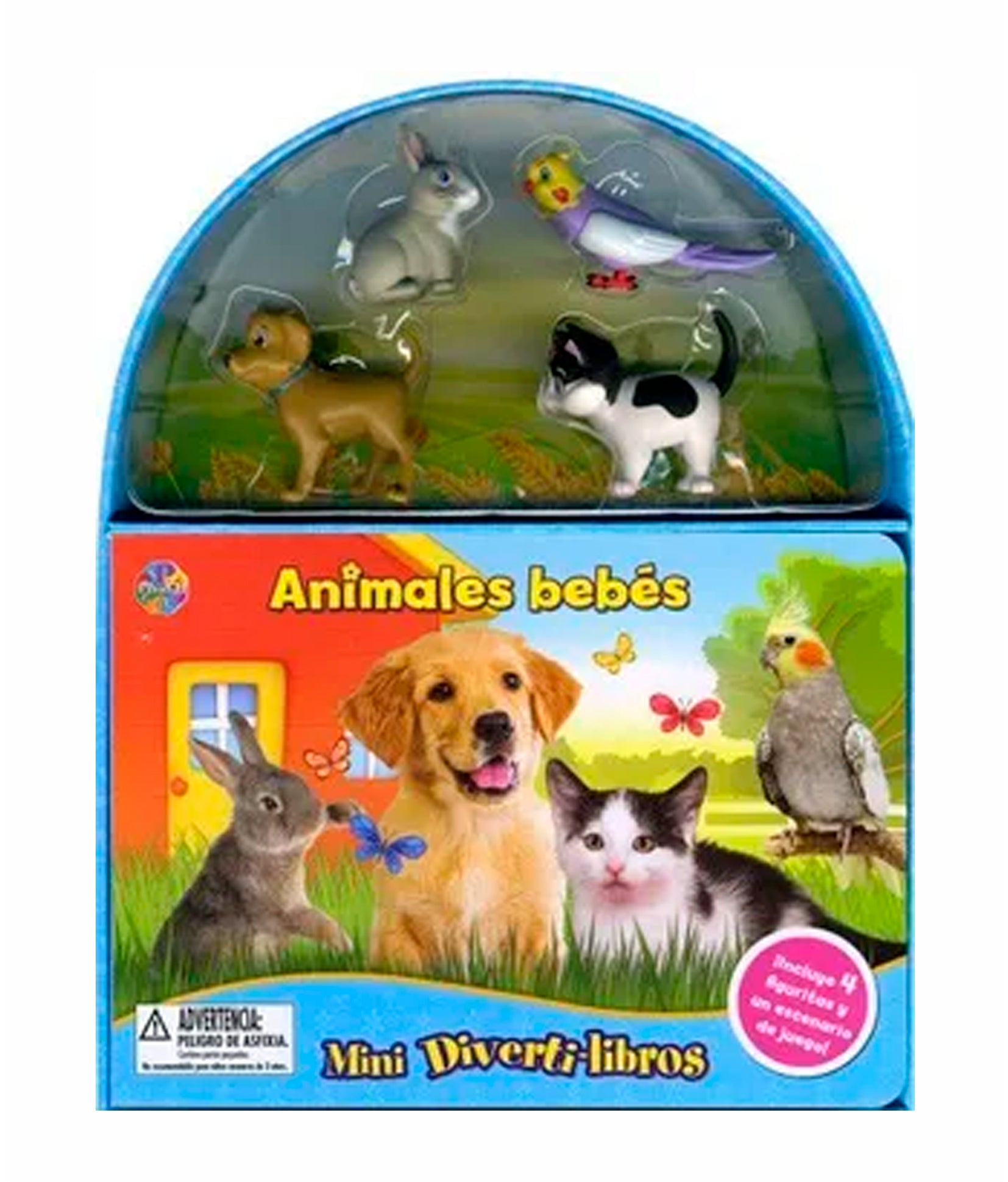 Libro Mini Diverti Libros - Animales Bebés