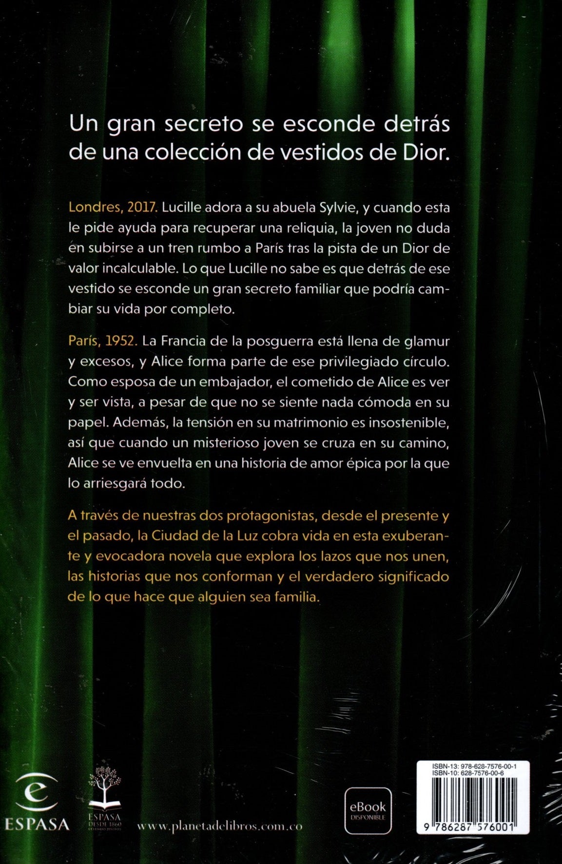 Libro  Jade Beer - Los ocho vestidos de Dior