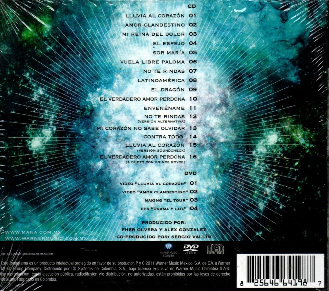 CD + DVD Maná – Drama Y Luz