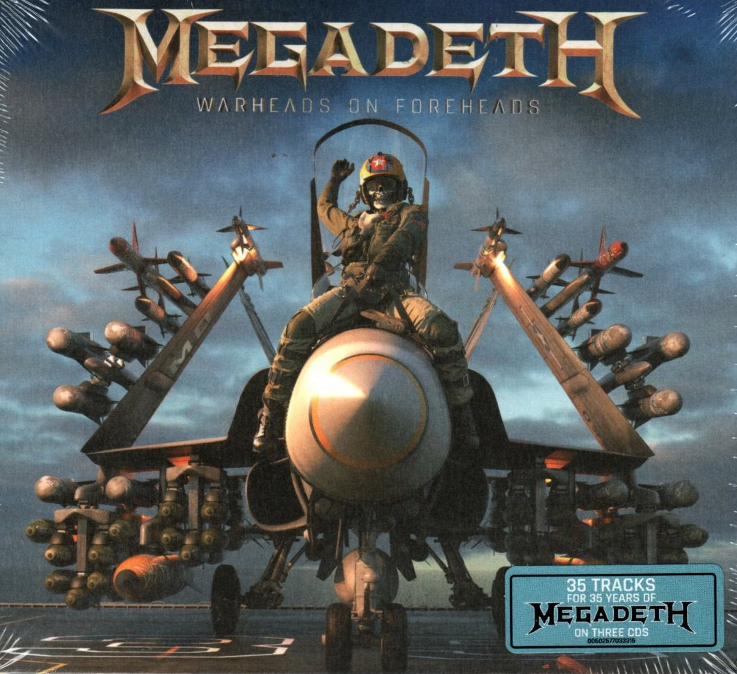 CD X3  Megadeth – Warheads On Foreheads