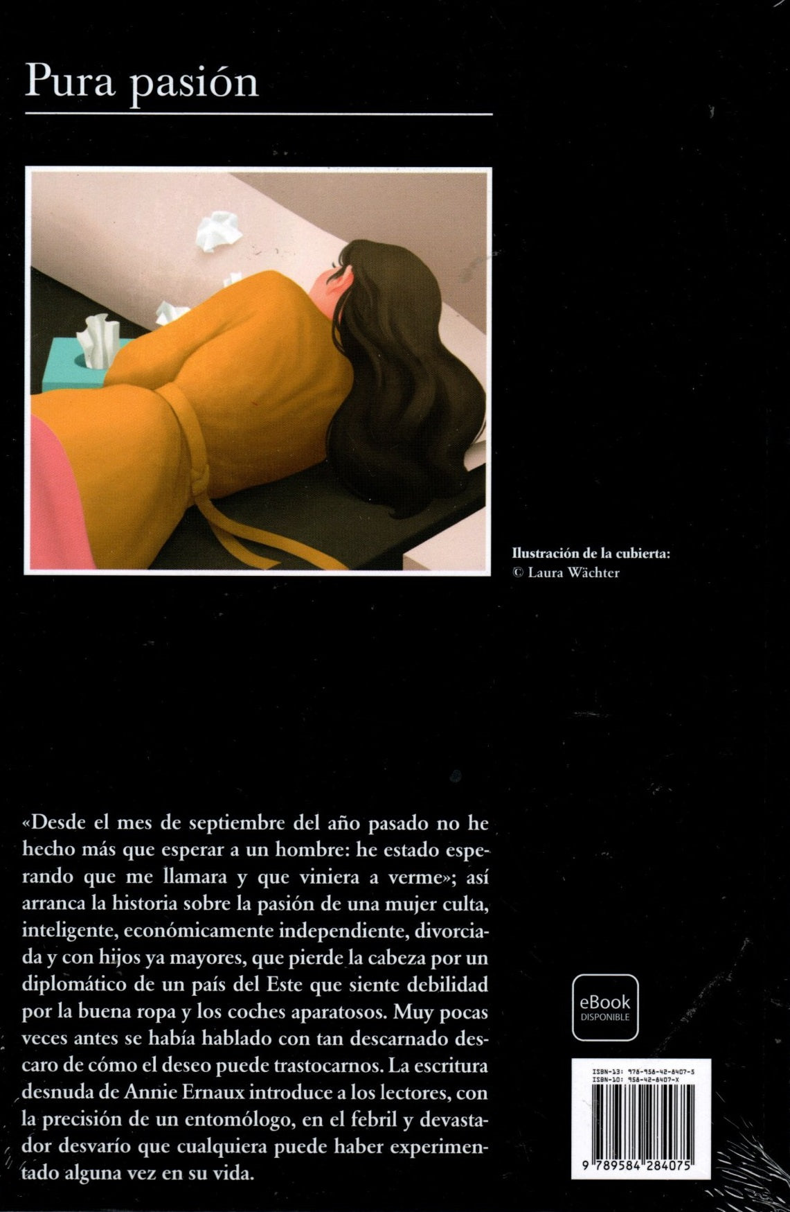 Libro Annie Ernaux - Pura Pasión