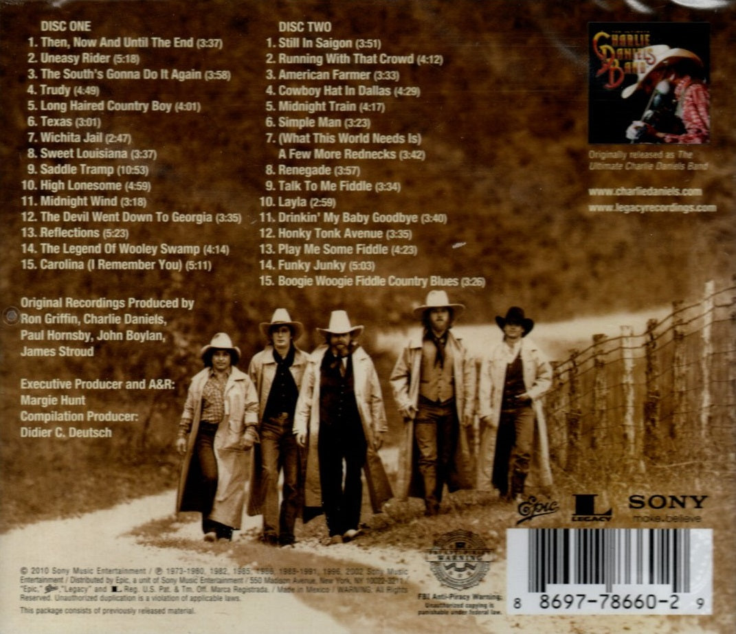 CD X2 The Charlie Daniels Band – The Essential Charlie Daniels Band