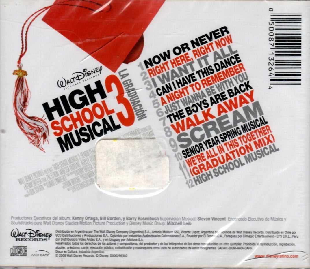 CD La graduación - High School Musical 3