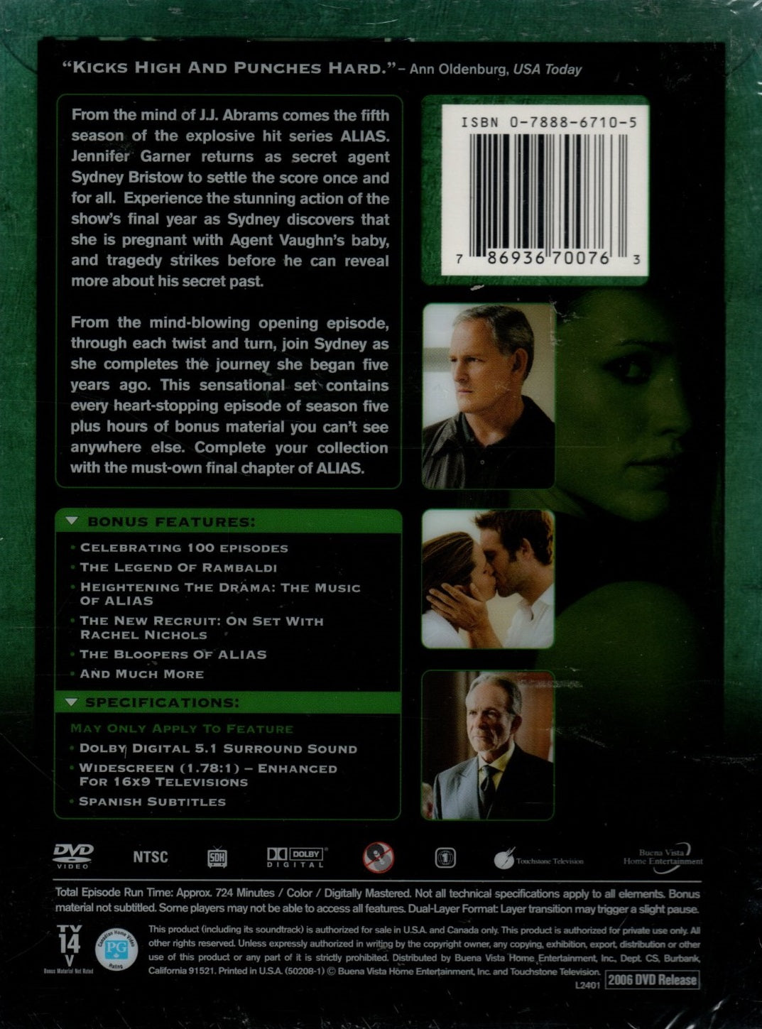 DVD Alias - The Complete Fifth Season