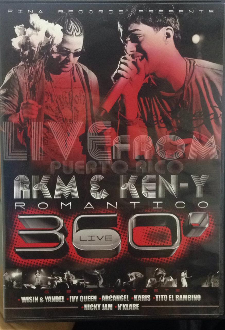 DVD RKM & KEM-Y 360 GRADOS LIVE